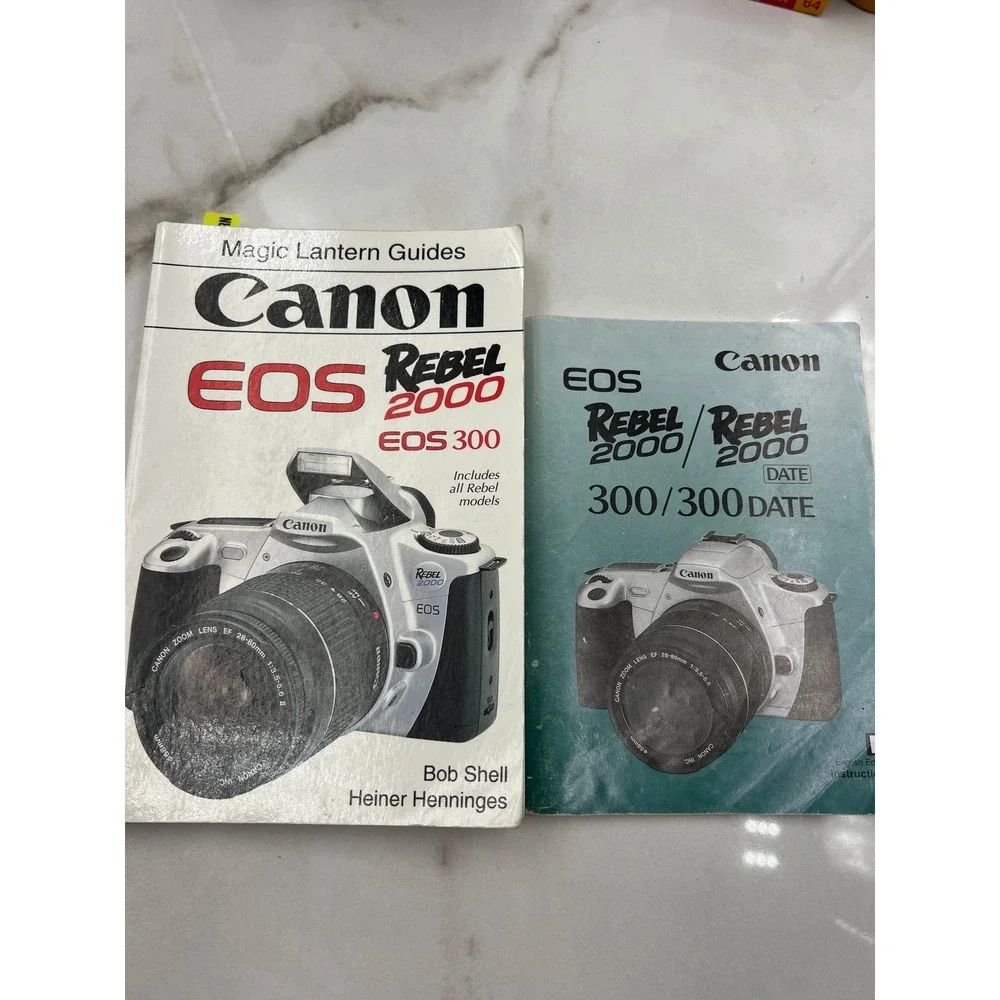 Canon EOS Rebel 2000 35mm SLR Film Camera Bundle with Kodak Film and Guides
